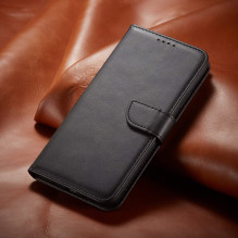 Dėklas Wallet Case Xiaomi Redmi Note 14 Pro Plus 5G juodas