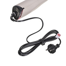 BaByliss AS914PE hair styling tool Straightening brush Warm Black, Rose gold 1000 W 2.5 m