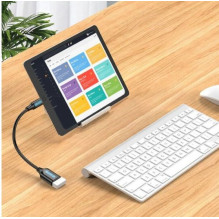 „Vention“ USB 3.1 (1 kartos) C tipo kištukas į A tipo kištuką OTG kabelis, 0,15 m, juodas, PVC tipo
