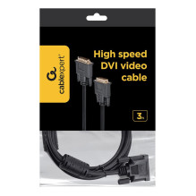 CABLE DVI DUAL LINK 3M / CC-DVI2-BK-10 GEMBIRD