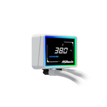 Asrock Challenger White 360 Digital procesoriaus skysčio aušinimo komplektas 12 cm Asrock Challenger White 360 Digital procesoriaus skysčio aušinimo komplektas 12 cm