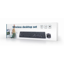 KEYBOARD +MOUSE WRL ENG / DESKTOP KBS-W-01 GEMBIRD KEYBOARD +MOUSE WRL ENG / DESKTOP KBS-W-01 GEMBIRD