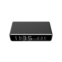 MOBILE CHARGER WRL W / DIG ALARM / CLOCK DAC-WPC-01 GEMBIRD