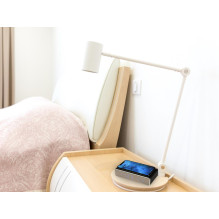 MOBILE CHARGER WRL W / DIG ALARM / CLOCK DAC-WPC-01 GEMBIRD