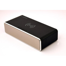 MOBILE CHARGER WRL W / DIG ALARM / CLOCK DAC-WPC-01 GEMBIRD