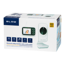 BLOW electronic baby monitor with 3.2" LCD monitor