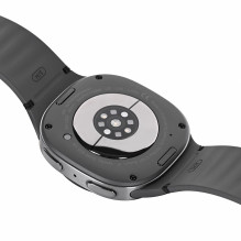 Samsung Galaxy Watch 8 3.3 cm (1.3") AMOLED 40 mm Digital 438 x 438 pixels Touchscreen 4G Graphite Wi-Fi GPS (satel