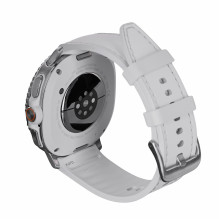 Samsung Galaxy Watch 8 Classic 3.3 cm (1.3") AMOLED 46 mm Digital 438 x 438 pixels Touchscreen 4G Silver Wi-Fi GPS 