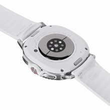 Samsung Galaxy Watch 8 Classic 3.3 cm (1.3") AMOLED 46 mm Digital 438 x 438 pixels Touchscreen 4G Silver Wi-Fi GPS 