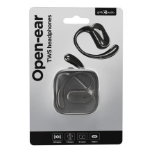 GEMBIRD „BLUETOOTH“ AUSINĖS, ATVIROS, TWS, JUODOS, OWS-01-BK GEMBIRD „BLUETOOTH“ AUSINĖS, ATVIROS, TWS, JUODOS, OWS-01-BK