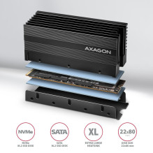 SSD ACC COOLER M.2 2280 / 36MM CLR-M2XL AXAGON