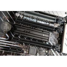 SAVIO aušinimas M.2 NVME 2280 diskams, AK-60, juodas SAVIO aušinimas M.2 NVME 2280 diskams, AK-60, juodas