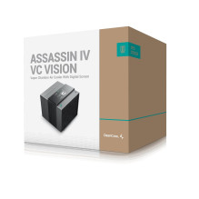 „DeepCool ASSASSIN IV VC VISION“ procesoriaus oro aušintuvas, 120 / 140 mm, juodas, 1 vnt.