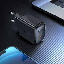 Charger Acefast A21 30W GaN USB-C black Charger Acefast A21 30W GaN USB-C black