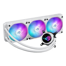 ASUS ROG Strix LC III 360 ARGB White Edition procesoriaus skysčio aušinimo komplektas 12 cm