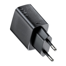 Charger Acefast A98 30W GaN USB-C / USB-A black