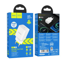 Įkroviklis Hoco N27 20W USB-C baltas