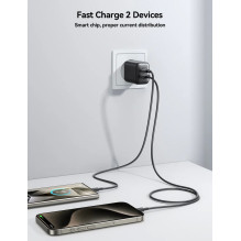 Charger Joyroom JR-TCF13 25W USB-C / USB-A black