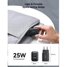 Charger Joyroom JR-TCF13 25W USB-C / USB-A black