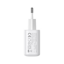 Charger Joyroom JR-TCF21 20W USB-C / USB-A white Charger Joyroom JR-TCF21 20W USB-C / USB-A white