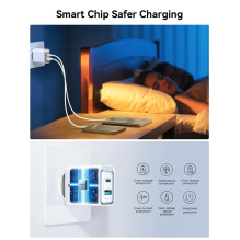 Charger Joyroom JR-TCF15 30W USB-C / USB-A white