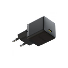 Įkroviklis Baseus Palm 20W USB-C + USB-C to USB-C cable 1.0m juodas P10111602113-01