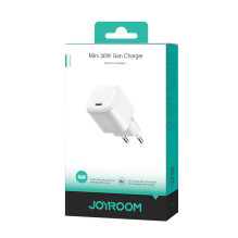 Charger Joyroom JR-TCG15 30W GaN USB-C white Charger Joyroom JR-TCG15 30W GaN USB-C white