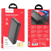 External battery Power Bank Hoco J87A Type-C PD 20W+Quick Charge 3.0 20000mAh black External battery Power Bank Hoco J87A Type-C PD 20W+Quick Charge 3.0 20000mAh black