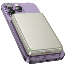 Išorinė baterija Power Bank Hoco Q26A PD20W MagSafe 10000mAh juoda