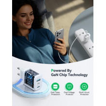 Charger Joyroom JR-TG6 30W 2xUSB-C / USB-A white