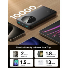 Išorinė baterija Power Bank Joyroom JR-PBF12 10000mAh juoda Išorinė baterija Power Bank Joyroom JR-PBF12 10000mAh juoda