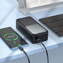 External battery Power Bank Hoco J136B 22.5W+PD20W 30000mAh black External battery Power Bank Hoco J136B 22.5W+PD20W 30000mAh black