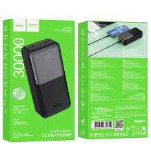External battery Power Bank Hoco J136B 22.5W+PD20W 30000mAh black External battery Power Bank Hoco J136B 22.5W+PD20W 30000mAh black