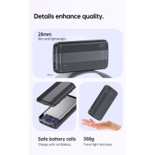 Išorinė baterija Power Bank Awei P19K 5V / 2.4A 20000mAh juoda Išorinė baterija Power Bank Awei P19K 5V / 2.4A 20000mAh juoda