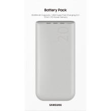 External battery Power Bank Samsung EB-P4520XUEGEU PD45W 20000mAh brown