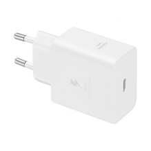 Įkroviklis Samsung EP-T4511XWEGEU 45W USB-C + USB-C to USB-C cable 1.8m baltas
