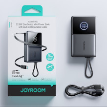 External battery Power Bank Joyroom JR-PR1 22.5W 10000mAh black External battery Power Bank Joyroom JR-PR1 22.5W 10000mAh black