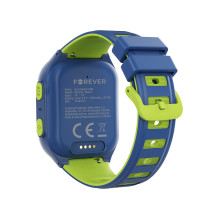 Išmanusis laikrodis vaikams Forever Smartwatch GPS WiFi 4G Kids Boost KW-530 mėlynas Išmanusis laikrodis vaikams Forever Smartwatch GPS WiFi 4G Kids Boost KW-530 mėlynas
