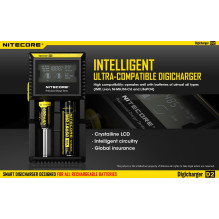 BATTERY CHARGER 2-SLOT / D2 EU NITECORE