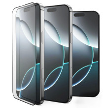 LCD screen protector Tech-Protect Glass Fit+ 2-Pack Xiaomi Redmi 15T / 15T Pro black LCD screen protector Tech-Protect Glass Fit+ 2-Pack Xiaomi Redmi 15T / 15T Pro black