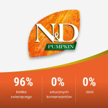 Farmina ND katėms antis ir moliūgas 70 g Farmina ND katėms antis ir moliūgas 70 g