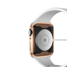 LCD protective glass / case Dux Ducis Samo Apple Watch 45mm pink LCD protective glass / case Dux Ducis Samo Apple Watch 45mm pink
