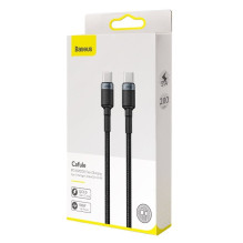 USB cable Baseus Cafule PD100W Type-C 2.0m gray-black CATKLF-ALG1 USB cable Baseus Cafule PD100W Type-C 2.0m gray-black CATKLF-ALG1