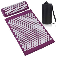 Massage acupressure mat with cushion Reach MM-001 dark red Massage acupressure mat with cushion Reach MM-001 dark red