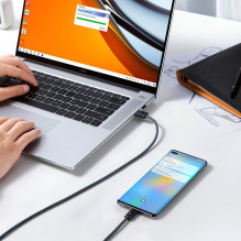 USB cable Baseus Dynamic 100W USB-A to Type-C 1.0m gray CALD000616
