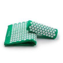 Massage acupressure mat with cushion Reach MM-001 green Massage acupressure mat with cushion Reach MM-001 green
