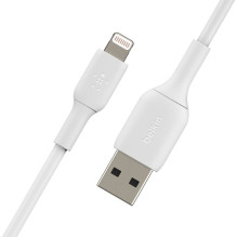 USB cable Belkin Boost Charge USB-A to Lightning 1.0m white USB cable Belkin Boost Charge USB-A to Lightning 1.0m white