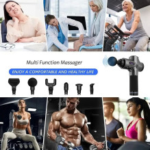 Massage gun Reach MMT007 V2 black Massage gun Reach MMT007 V2 black