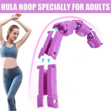 Masažuojantis gimnastikos lankas Smart Hula Hoop M1 violetinis Masažuojantis gimnastikos lankas Smart Hula Hoop M1 violetinis