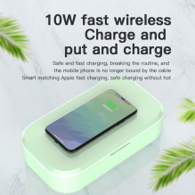 M1 Pro Phone Sterilizer with Wireless Charging Function M1 Pro Phone Sterilizer with Wireless Charging Function